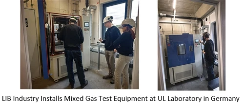 LIB Industry Installs An SO₂ Mixed Gas Test System For UL in Germany