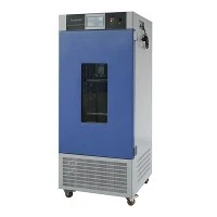 What is the effect of aging temperature on product properties in an aging oven?